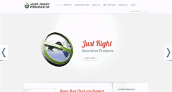 Desktop Screenshot of justrightproductsllc.com